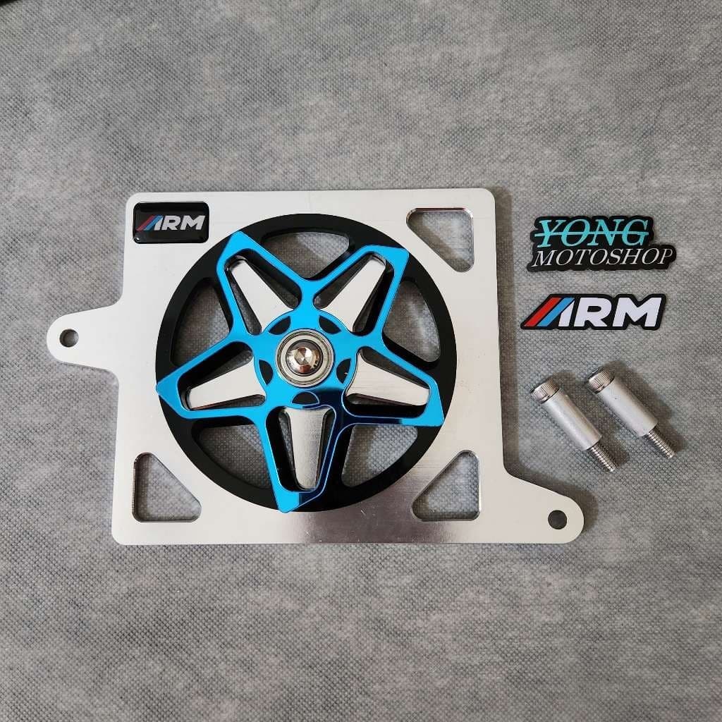 ฝาครอบไฟเลี้ยว 3D TYPE STAR ARM ARUMI SPINNER ฝาครอบหม้อน้ำ Vario160/PCX160 รูปที่ 8