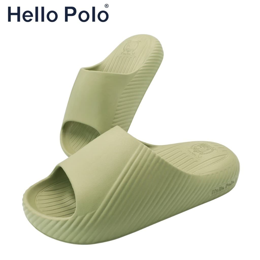Hello Polo รุ่น HP8014 แฟชั่นผู้หญิง และผู้ชาย รองเท้าแตะ รองเท้าแตะผู้ชายผู้หญิง กันลื่น แฟชั่น นุ่ม EVA Size 36-45 รูปที่ 4