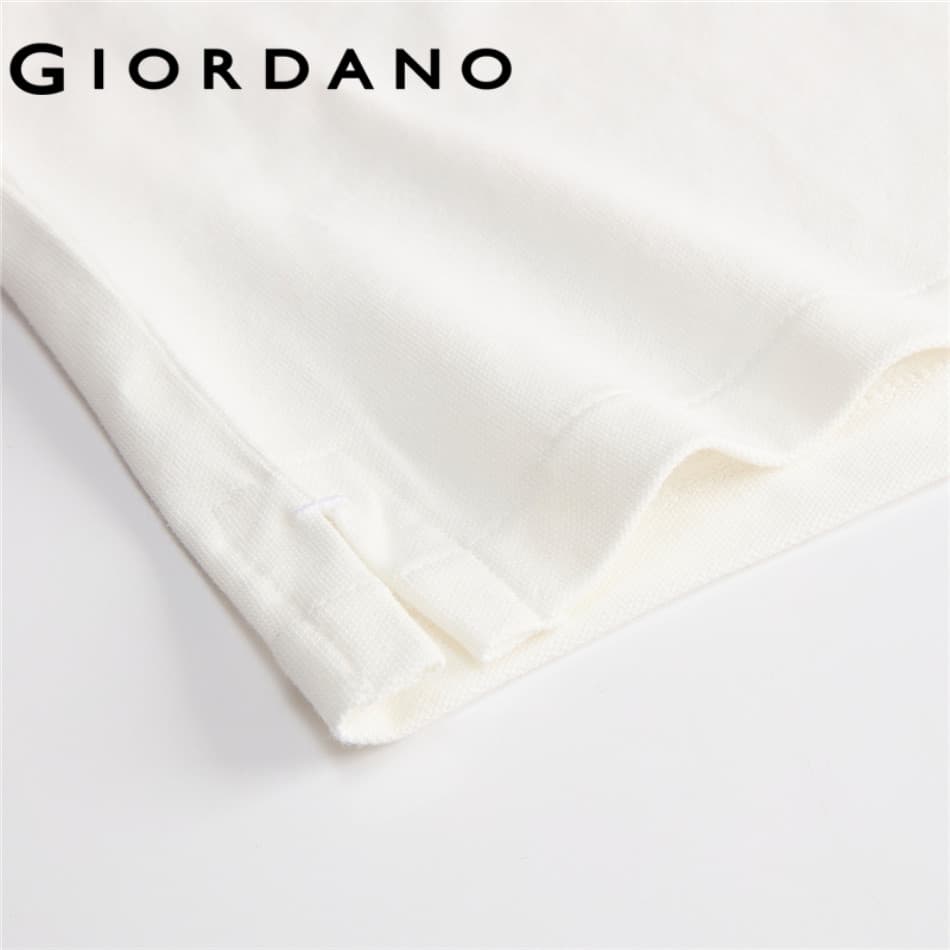 GIORDANO เสื้อโปโลผู้หญิง Women's Pique Polo Shirt 05315507 รูปที่ 9