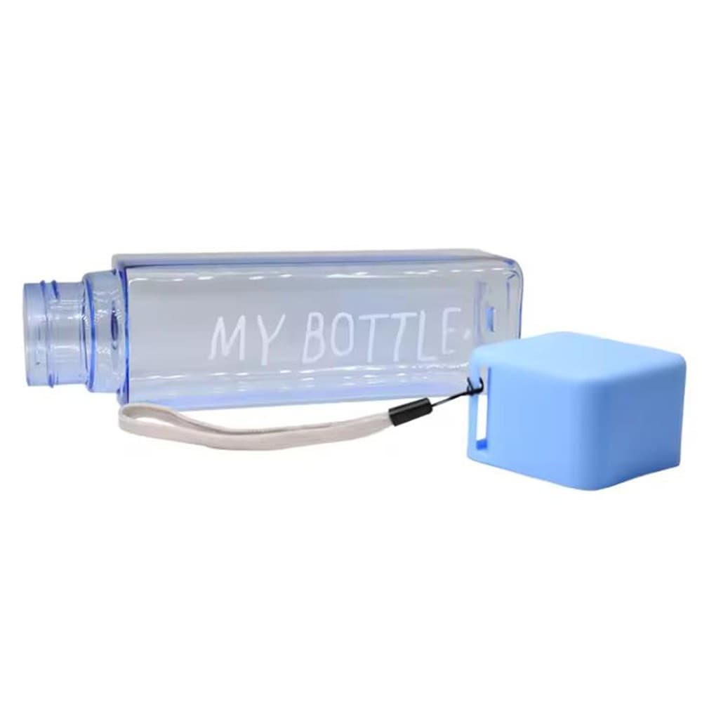 ขวดน้ำใสขนาด 500ml ทำจากพลาสติกแบบพกพาป้องกันการรั่วเหมาะสำหรับชานมและเครื่องดื่มเย็น รูปที่ 7