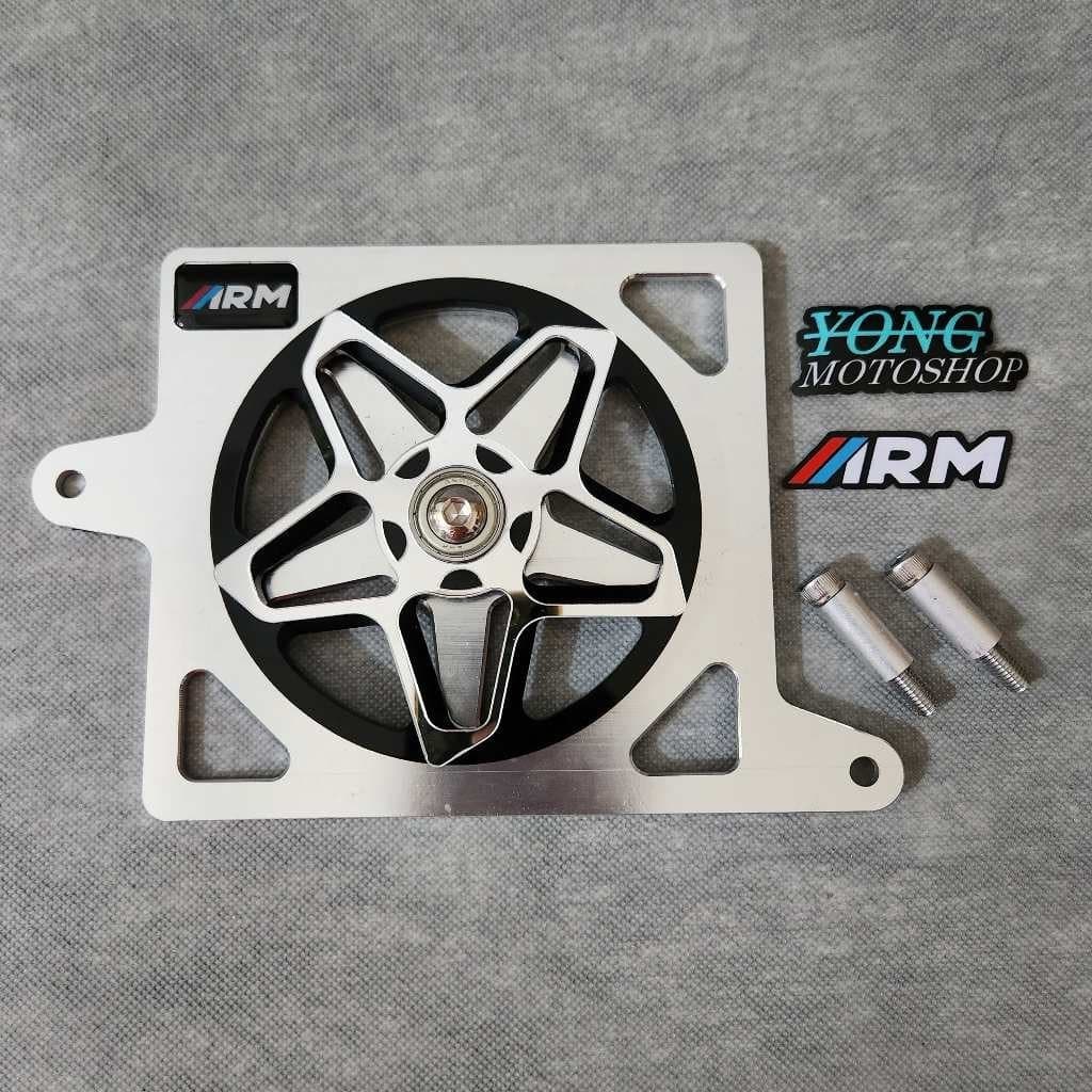 ฝาครอบไฟเลี้ยว 3D TYPE STAR ARM ARUMI SPINNER ฝาครอบหม้อน้ำ Vario160/PCX160 รูปที่ 9