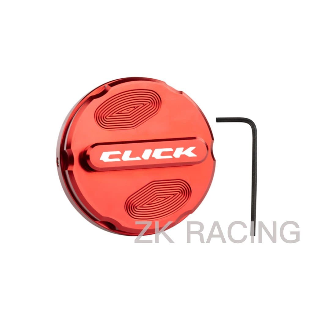 click 125 160 ฝาครอบตกแต่งถังน้ำมันเชื้อเพลิง, และ, วัสดุโลหะผสมอลูมิเนียม, มีหลายสีให้เลือก รูปที่ 6