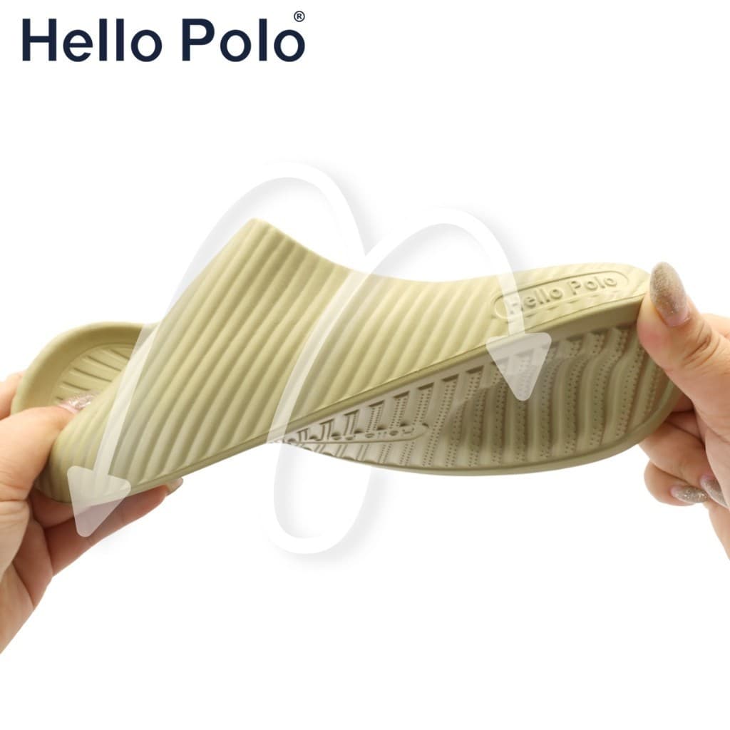 Hello Polo รุ่น HP8014 แฟชั่นผู้หญิง และผู้ชาย รองเท้าแตะ รองเท้าแตะผู้ชายผู้หญิง กันลื่น แฟชั่น นุ่ม EVA Size 36-45 รูปที่ 6