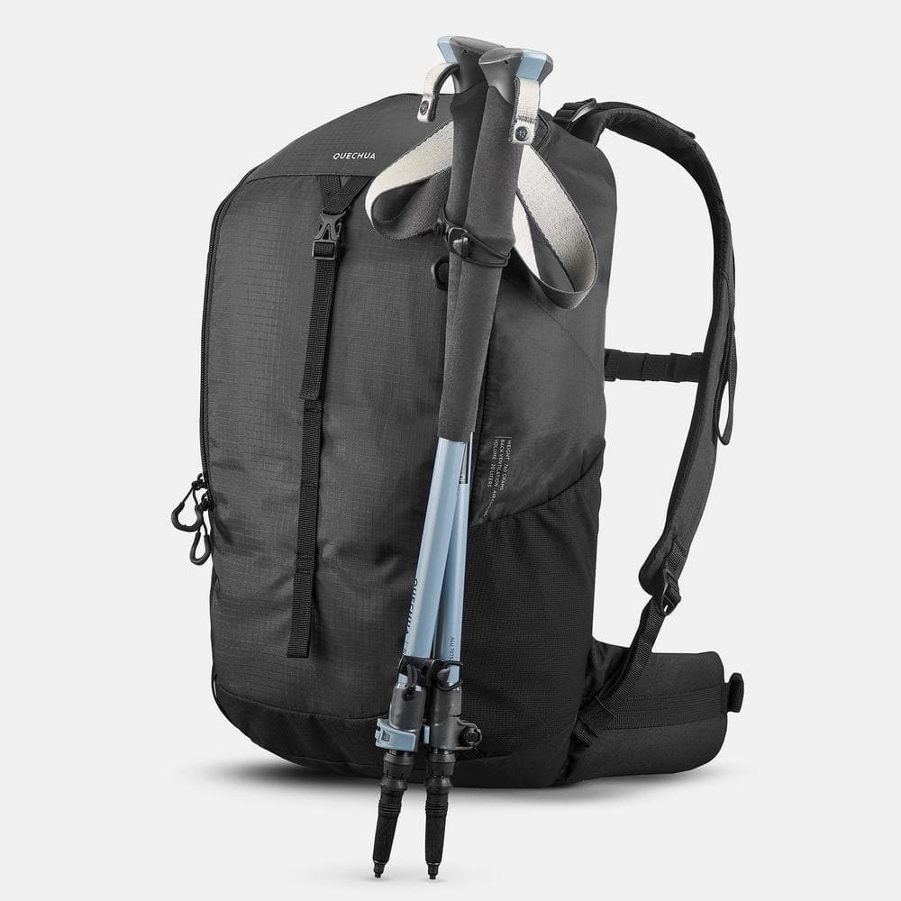 Decathlon 20 L Mountain Hiking Backpack - Mh100 เป้เดินป่าบนภูเขาขนาด 20 ลิตร รุ่น Mh100 - Black รูปที่ 5