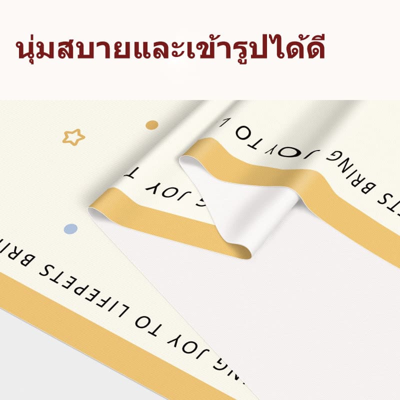 ผ้าปูโต๊ะ PVC การ์ตูน กันน้ำ-กันน้ำมัน ทำความสะอาดง่าย ปลอดภัยไม่มีสารพิษ ไซส์ 60x120 / 90x140 ซม รูปที่ 5