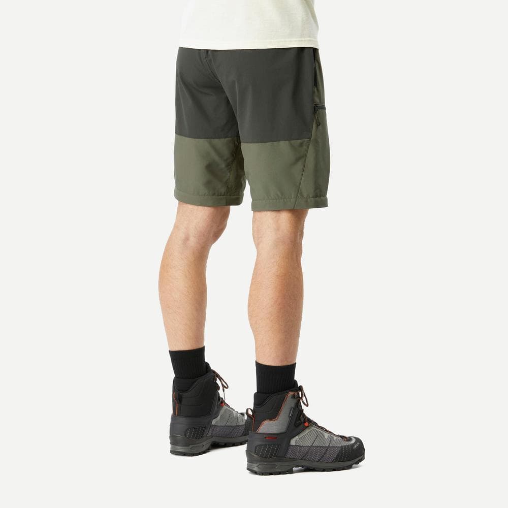 Decathlon Men'S 2-In-1 Adjustable And Durable Hiking Trousers กางเกงเดินป่าเทรคกิ้งขายาวผู้ชาย รุ่น Mt500 - Green รูปที่ 3