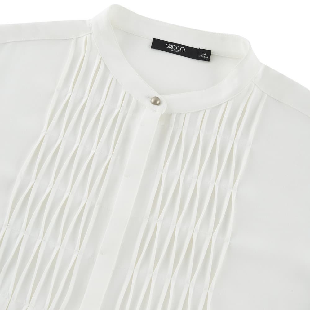 G2000 เสื้อเบลาส์สำหรับผู้หญิง ทรง Relaxed Fit รุ่น 61241097 รูปที่ 3