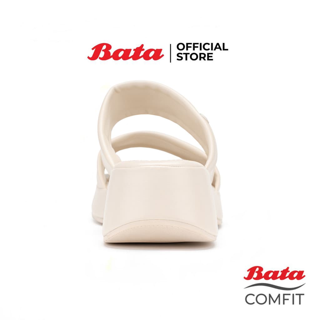 Bata บาจา รองเท้าเพื่อสุขภาพแบบสวม สูง 2 นิ้ว สำหรับผู้หญิง รุ่น CINDERELLA สีฟ้า 6019248 สีขาว 6011248 รูปที่ 3