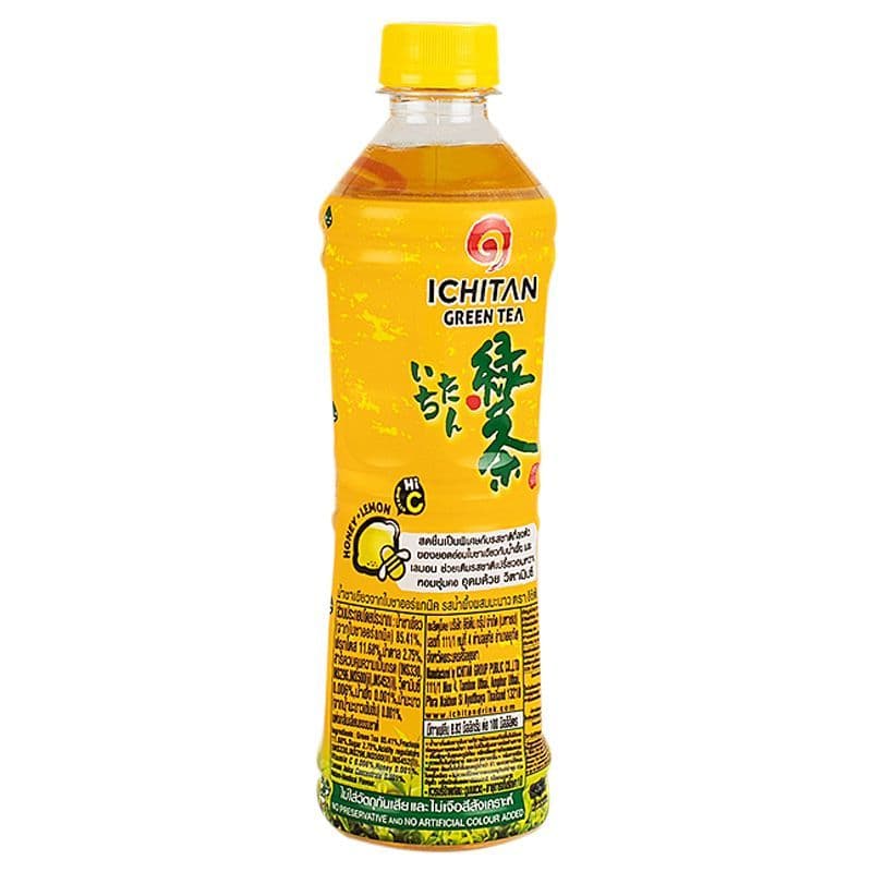 อิชิตันน้ำชาเขียวออร์แกนิครสน้ำผึ้งผสมมะนาว 420มล Ichitan Organic Green Tea Honey Lemon Flavour 420ml รูปที่ 3