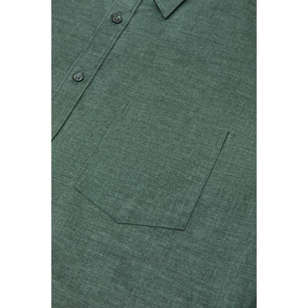 G2000 เสื้อเชิ้ตแขนสั้นแบบทางการสำหรับผู้ชาย Smart Fit รุ่น 2113101248 GREEN รูปที่ 7