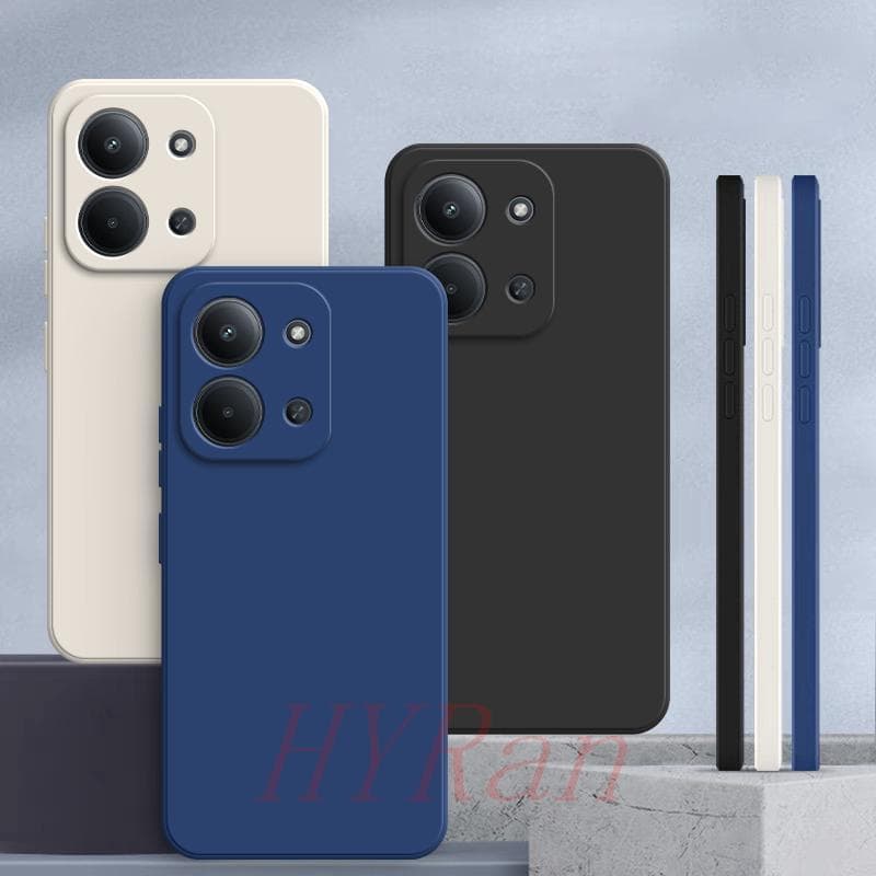 เคส Redmi 15C เคสซิลิโคนสีพื้นเรียบง่าย YT รูปที่ 1