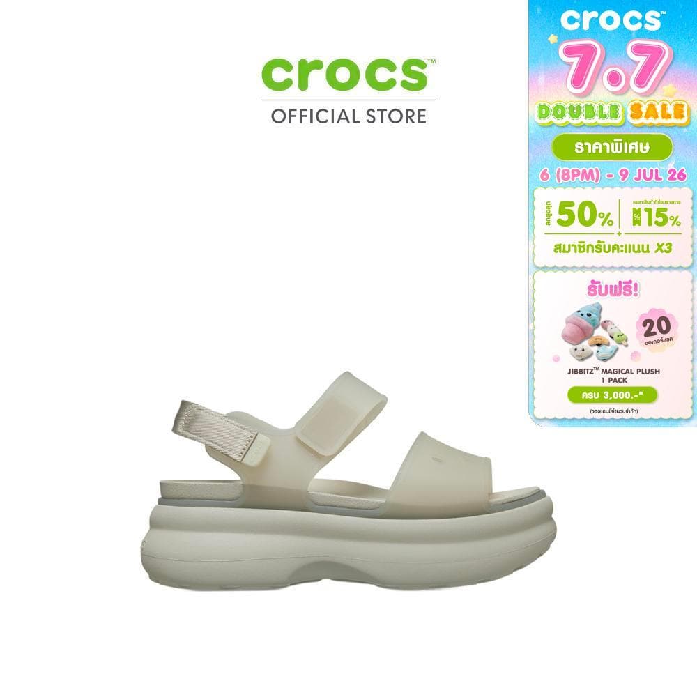 CROCS รองเท้าแตะผู้หญิง SOHO FROSTED Y STRAP SANDAL รุ่น CS 212651-1WY - METEOR รูปที่ 1