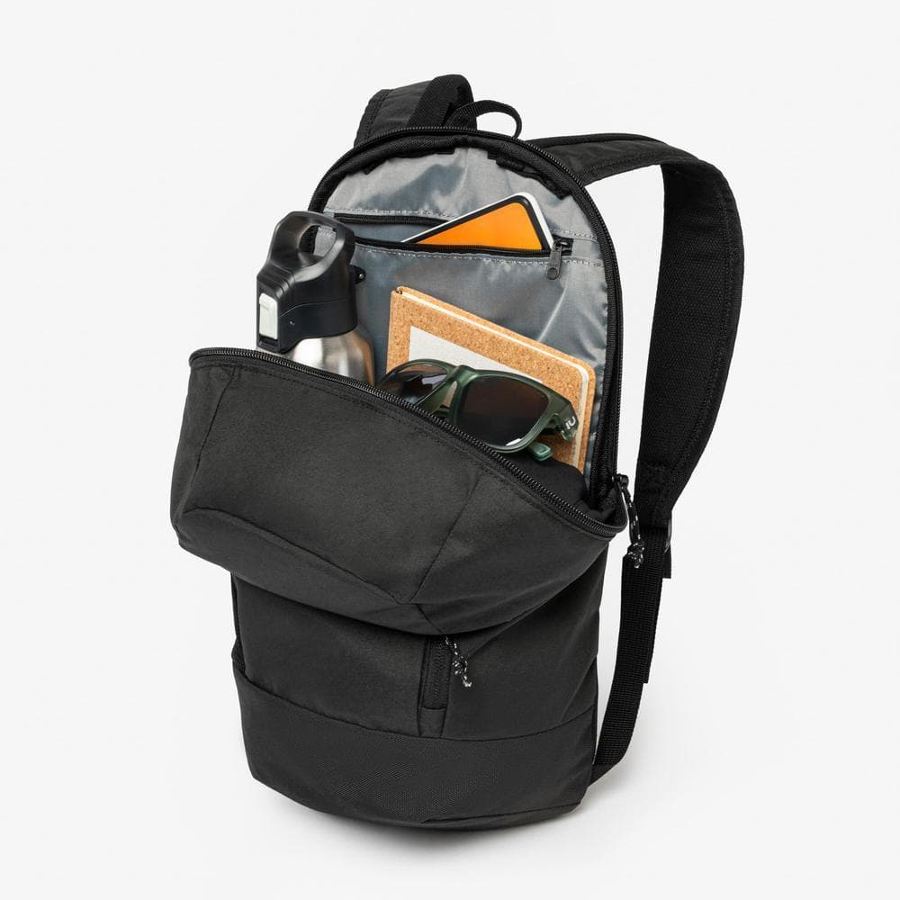Decathlon 10 L Hiking Backpack Arpenaz เป้สะพายหลังสำหรับเดินป่ารุ่น Arpenaz Nh100 ขนาด 10 ลิตร - Black รูปที่ 4