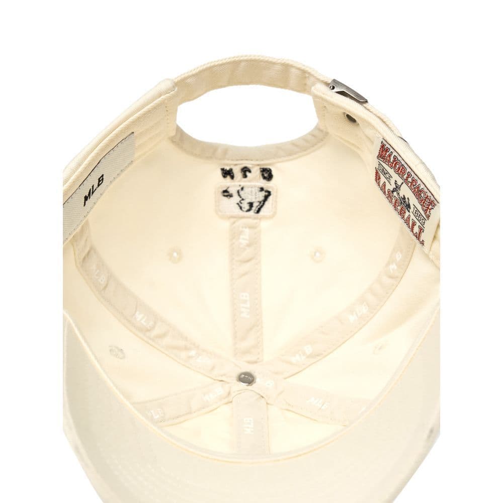 MLB หมวกแก๊ป 3ACP7701N 50IVS NEW YORK YANKEES IVORY รูปที่ 6