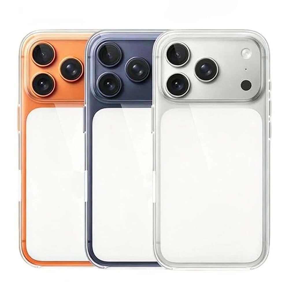 Ultra Slim โปร่งใส N52 เคสโทรศัพท์แม่เหล็กสําหรับ iPhone 17 Pro Max 17Pro ด้านข้างในตัวกล้อง Ai ปุ่มควบคุมปลอกกันกระแทกพร้อมโลโก้ Hard PC ฝาหลัง รูปที่ 1