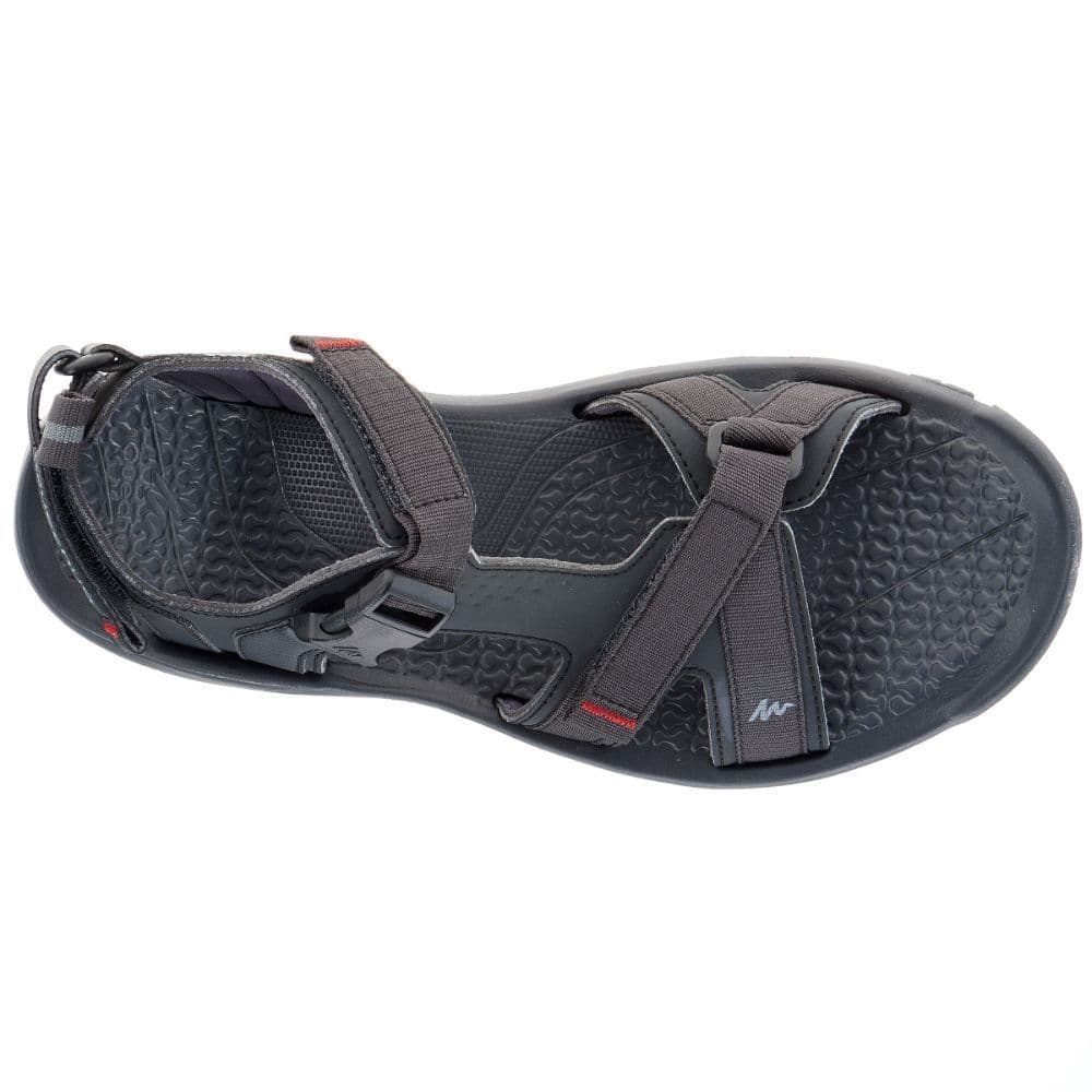 Decathlon Men'S Nh500 Hiking Sandals รองเท้ารัดส้นผู้ชายสำหรับใส่เดินป่า รุ่น Nh110 - Black รูปที่ 4