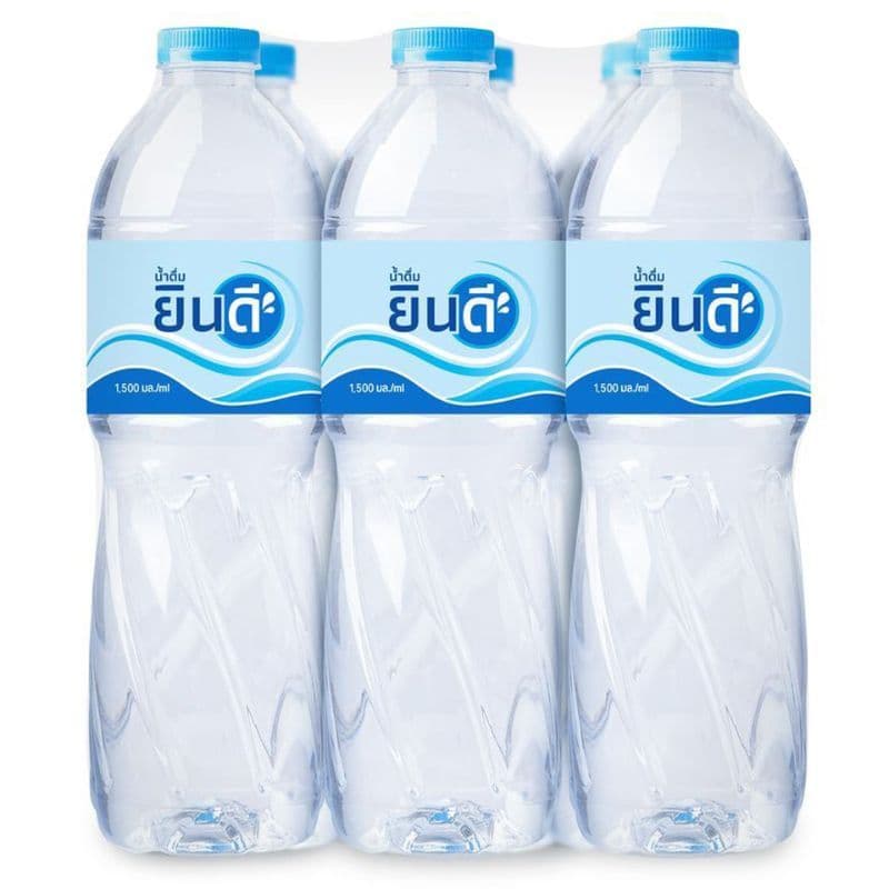 ยินดีน้ำดื่ม 1500มล. แพค 6 Yindee Drinking Water 1500ml. Pack 6 รูปที่ 3