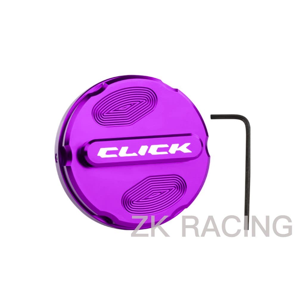 click 125 160 ฝาครอบตกแต่งถังน้ำมันเชื้อเพลิง, และ, วัสดุโลหะผสมอลูมิเนียม, มีหลายสีให้เลือก รูปที่ 8