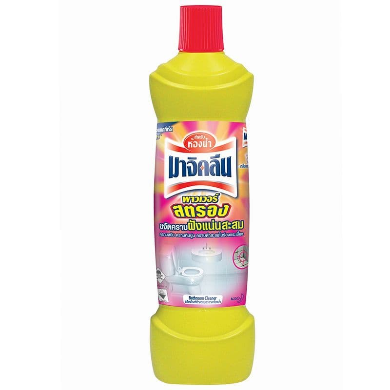 มาจิคลีนพาวเวอร์สตรองน้ำยาล้างห้องน้ำ 850มล. Magiclean Bathroom Power Strong 850ml. รูปที่ 1