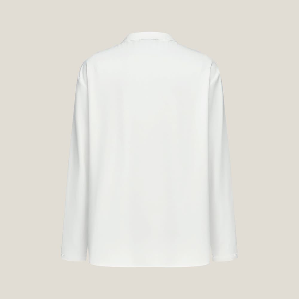 G2000 เสื้อเบลาส์สำหรับผู้หญิง ทรง Relaxed Fit รุ่น 61241097 รูปที่ 2
