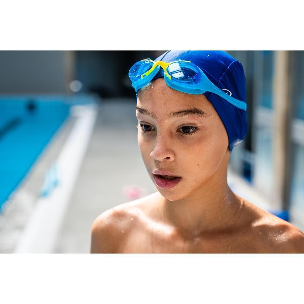 Decathlon Swimming Goggles Xbase - Clear Lenses - Kids’ Size แว่นตาว่ายน้ำรุ่น 100 Xbase ขนาด S - Blue รูปที่ 6
