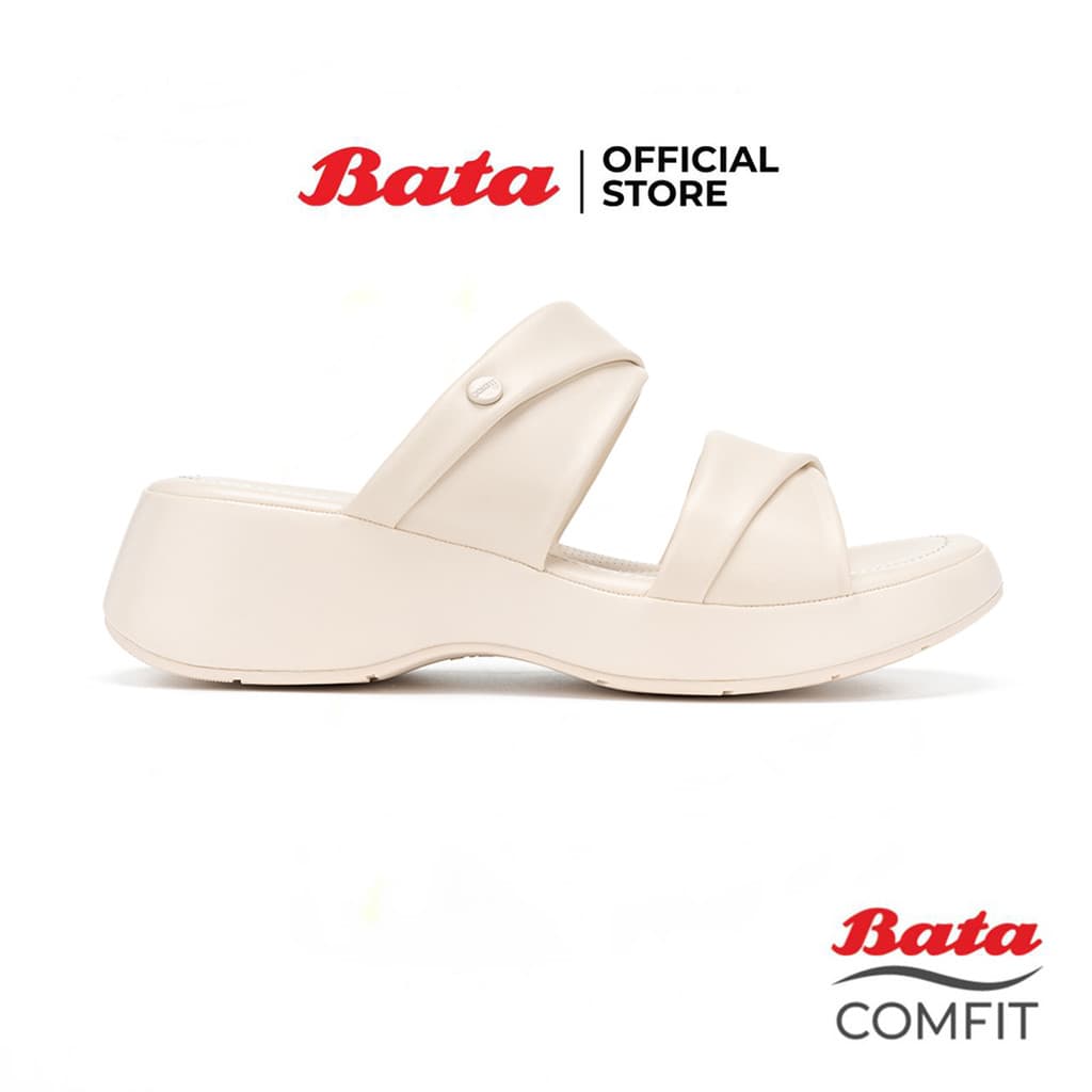 Bata บาจา รองเท้าเพื่อสุขภาพแบบสวม สูง 2 นิ้ว สำหรับผู้หญิง รุ่น CINDERELLA สีฟ้า 6019248 สีขาว 6011248 รูปที่ 2