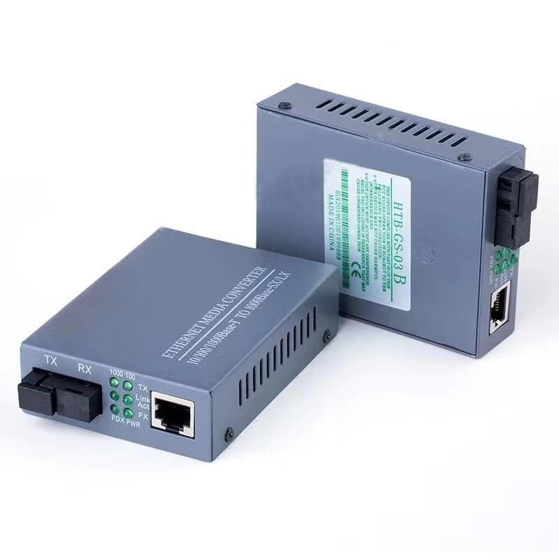 Media Converter Gigabit HTB-GS-03 10/100/1000 มีเดีย คอนเวอเตอร์ 20KM/ netlink 1 คู่ A+B รูปที่ 9