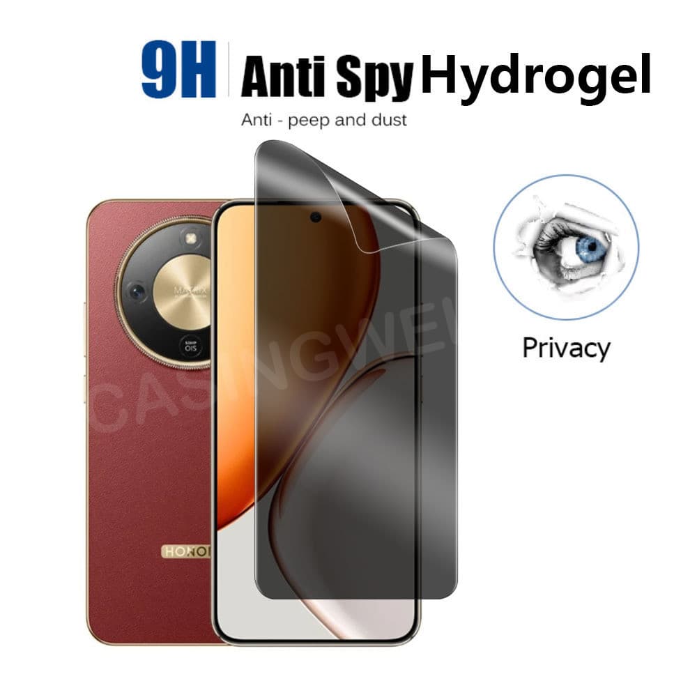 ป้องกันหน้าจอสําหรับ Honor X9d X9c สมาร์ท X70 X9A X9B X9 5G 2025 ความเป็นส่วนตัว Hydrogel ฟิล์ม Anti-Spy คลุมทั้งหมดป้องกันหน้าจอฟิล์มกลับเลนส์ป้องกันฟิล์ม รูปที่ 8