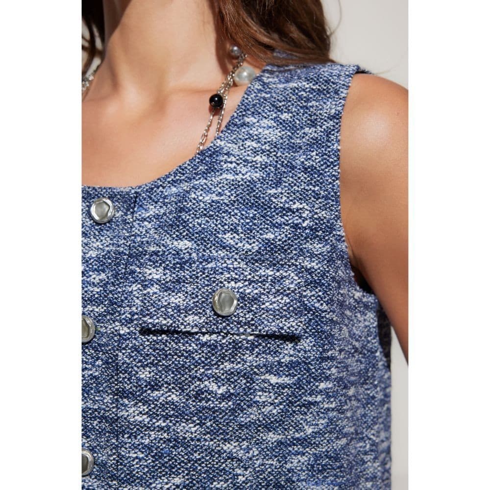 G2000 เสื้อเบลาส์สำหรับผู้หญิง Regular Fit รุ่น 5124362177 NAVY รูปที่ 7