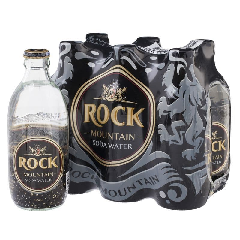 ร็อคเมาเท็นเครื่องดื่มโซดา 325มล. แพค 6 Rock Mountain Soda 325ml. Pack 6 รูปที่ 1