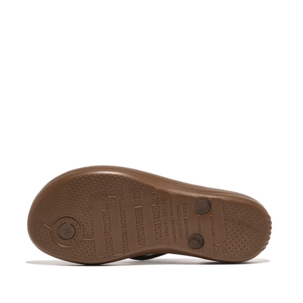 FITFLOP IQUSHION รองเท้าแตะแบบหูหนีบผู้หญิง รุ่น E54-012 สี Bronze รูปที่ 4