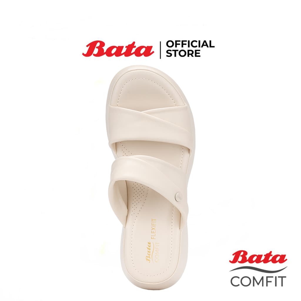Bata บาจา รองเท้าเพื่อสุขภาพแบบสวม สูง 2 นิ้ว สำหรับผู้หญิง รุ่น CINDERELLA สีฟ้า 6019248 สีขาว 6011248 รูปที่ 4