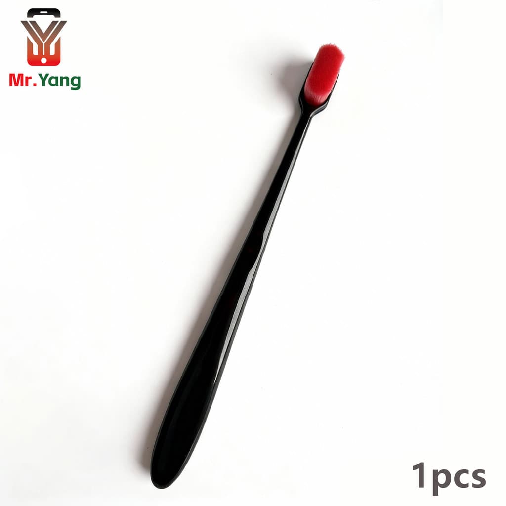 YCS PBT Fibre ทําความสะอาดขัดเมนบอร์ด IC กาวกําจัดแปรงทําความสะอาดสําหรับวงจร IC PCB BGA โทรศัพท์ซ่อมไฟฟ้า รูปที่ 1