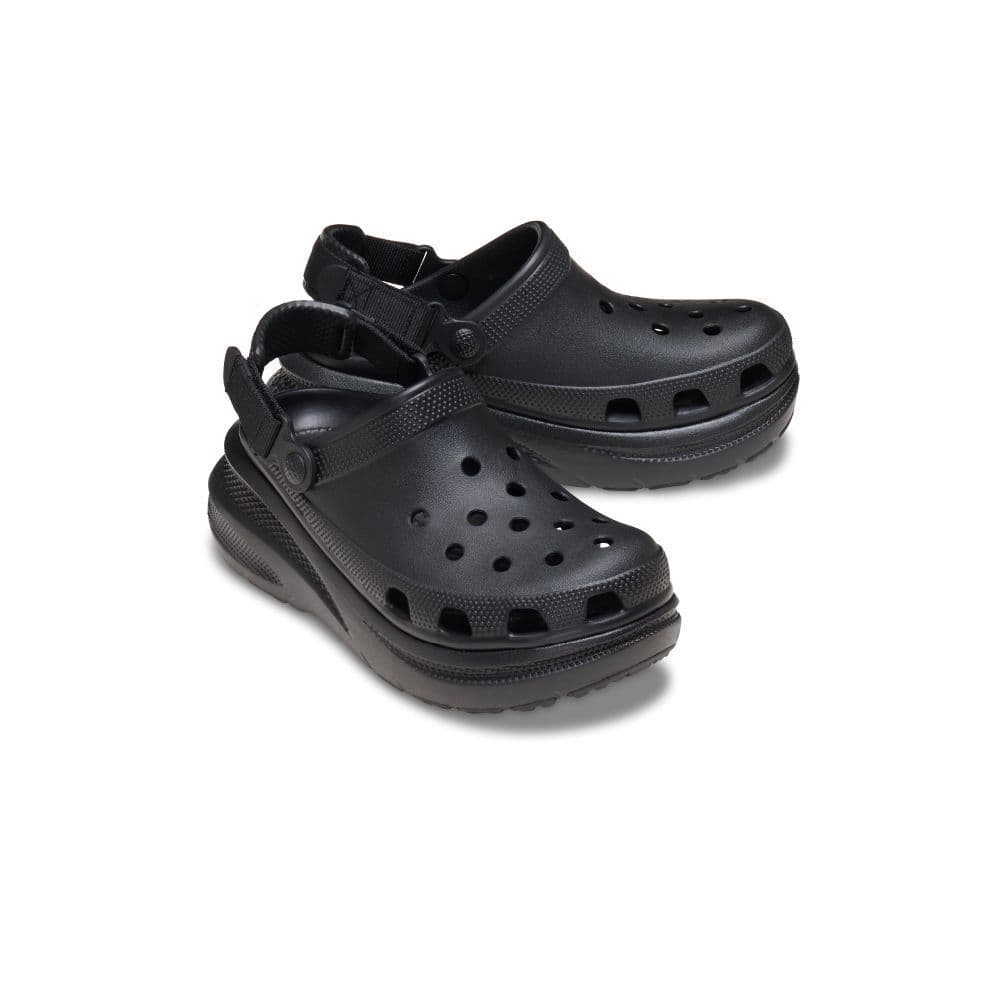 CROCS รองเท้าลำลองผู้ใหญ่ NEW CRUSH CLOG - BLACK รูปที่ 6