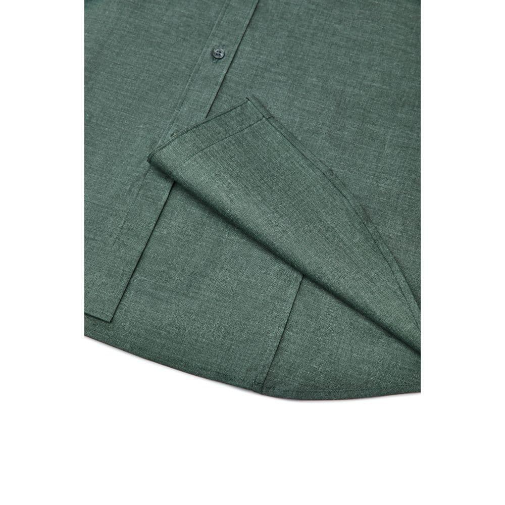 G2000 เสื้อเชิ้ตแขนสั้นแบบทางการสำหรับผู้ชาย Smart Fit รุ่น 2113101248 GREEN รูปที่ 5