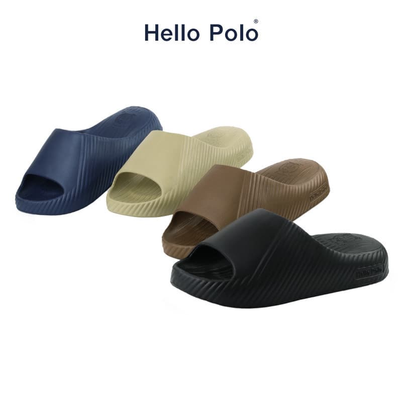 Hello Polo รุ่น HP8014 แฟชั่นผู้หญิง และผู้ชาย รองเท้าแตะ รองเท้าแตะผู้ชายผู้หญิง กันลื่น แฟชั่น นุ่ม EVA Size 36-45 รูปที่ 3