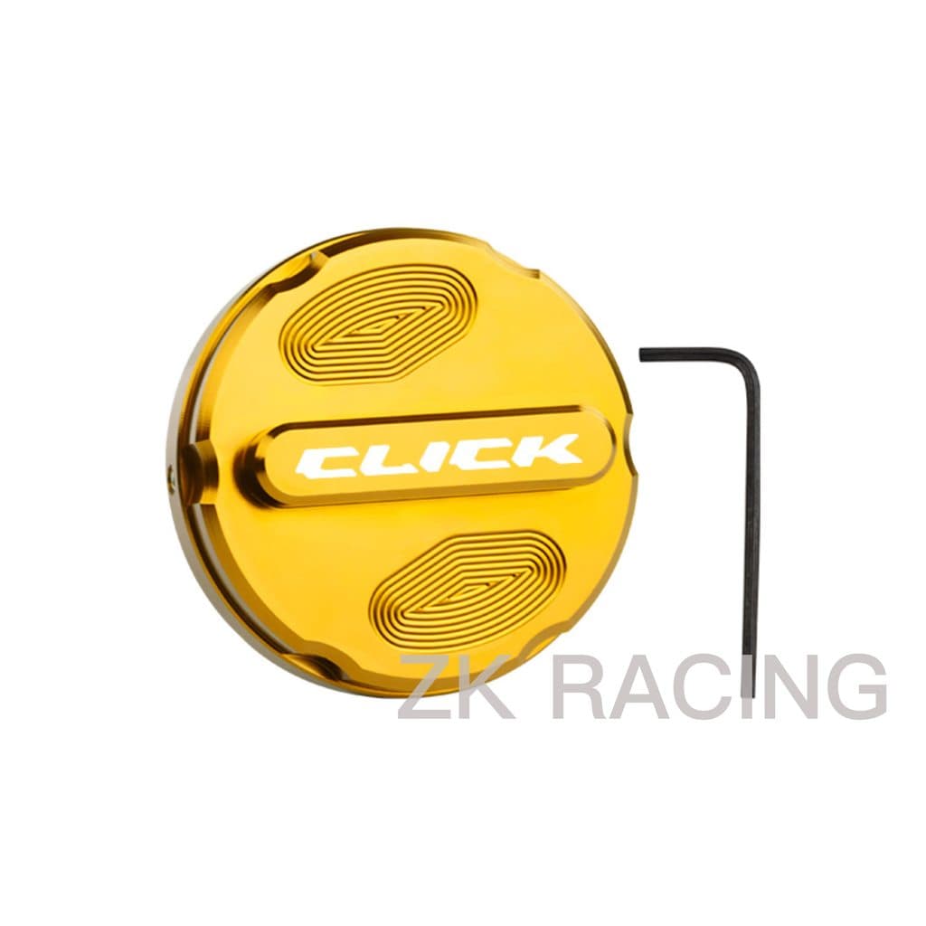 click 125 160 ฝาครอบตกแต่งถังน้ำมันเชื้อเพลิง, และ, วัสดุโลหะผสมอลูมิเนียม, มีหลายสีให้เลือก รูปที่ 7