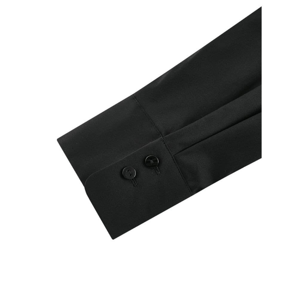 G2000 เสื้อเชิ้ตแขนยาวแบบทางการสำหรับผู้หญิง ทรง Slim Fit รุ่น 4122221399 BLACK รูปที่ 6