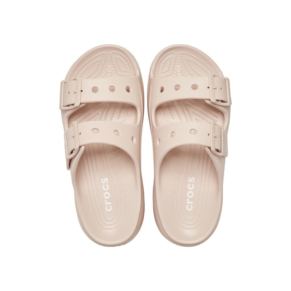 CROCS รองเท้าแตะผู้หญิง SATURDAY PLATFORM SANDAL รุ่น 212880-6UR - QUARTZ รูปที่ 5
