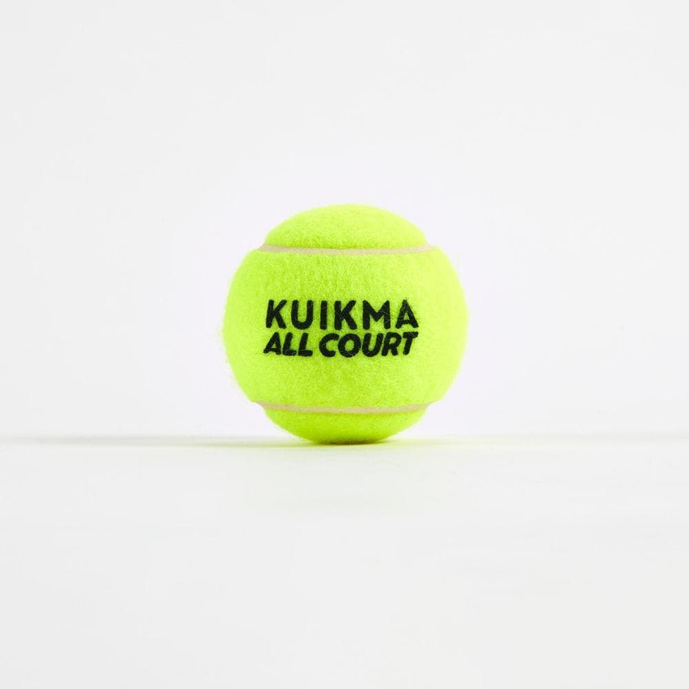 Decathlon Versatile Training Tennis Ball All Court Pro 4-Pack ลูกเทนนิสอเนกประสงค์รุ่น Comfort แพ็ค 4 ลูก - Yellow รูปที่ 2