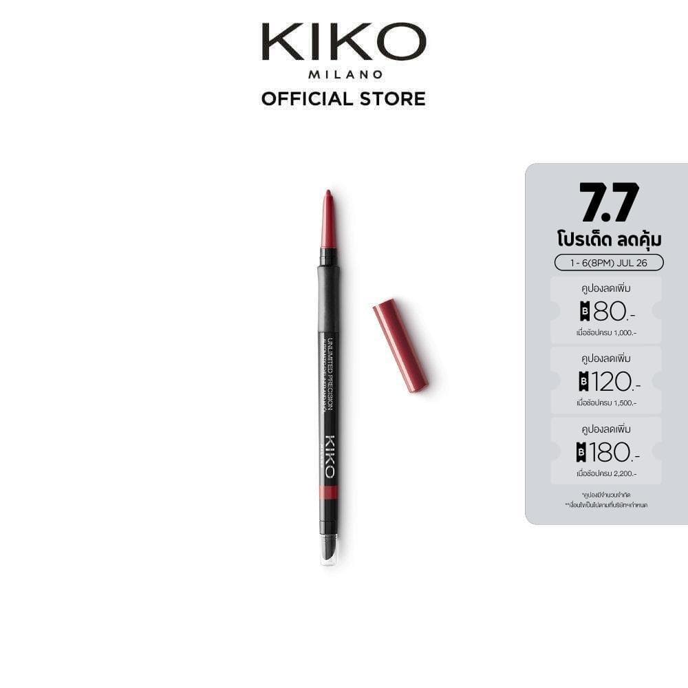 KIKO MILANO Unlimited Precision Automatic Eyeliner & Khol ดินสอเขียนขอบตา ดินสอแต่งตาขอบตา รูปที่ 1
