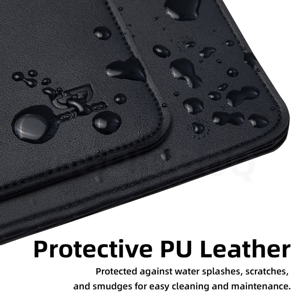 GOOJODOQ กระเป๋าคอมพิวเตอร์ กระเป๋าถือสองชั้น PU เข้ากันได้กับแล็ปท็อป 13-16" สมาร์ทดีไซน์หลายกระเป๋าบางเฉียบและพกพา รูปที่ 7