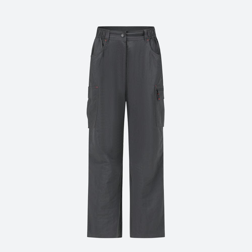 Decathlon Trek 100 Pant Women กางเกงเดินป่าขายาวสำหรับผู้หญิง รุ่น Trek 100 - Grey รูปที่ 2