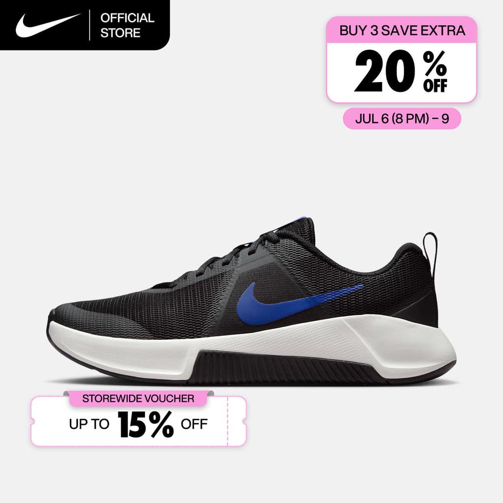 Nike Men's MC Trainer 3 Workout Shoes - Black รูปที่ 1