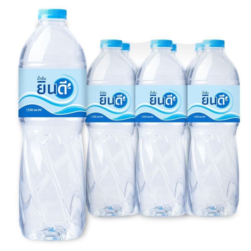 ยินดีน้ำดื่ม 1500มล. แพค 6 Yindee Drinking Water 1500ml. Pack 6 รูปที่ 2