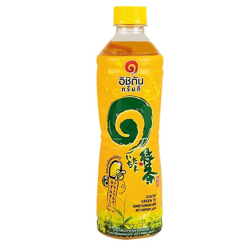อิชิตันน้ำชาเขียวออร์แกนิครสน้ำผึ้งผสมมะนาว 420มล Ichitan Organic Green Tea Honey Lemon Flavour 420ml รูปที่ 1