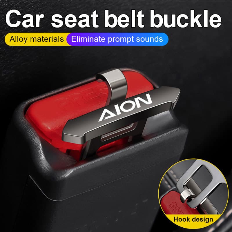 เข็มขัดนิรภัย Extender สังกะสีอัลลอยด์ อุปกรณ์เสริม 1/2 ชิ้น สําหรับ Aion Y Plus/UT/V/ES รูปที่ 6