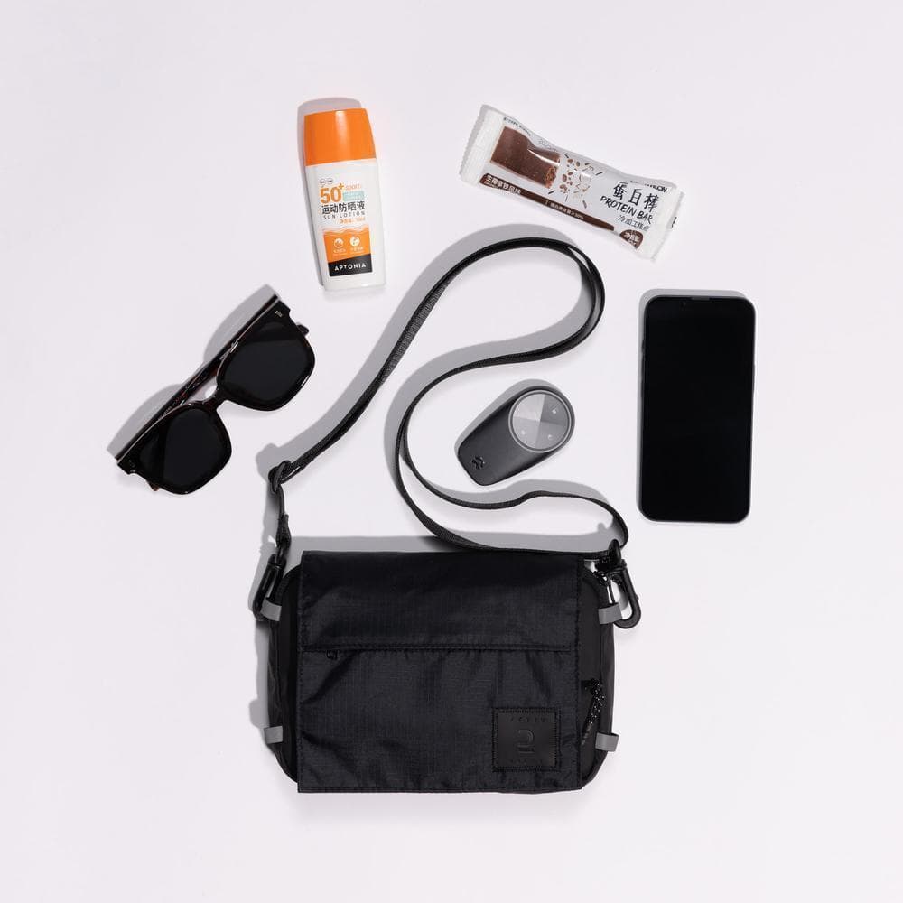 Decathlon 1.3L Urban Walking Mini Satchel Activ Mblty Venice กระเป๋าขนาดเล็ก 1.3 ลิตร - Black รูปที่ 5