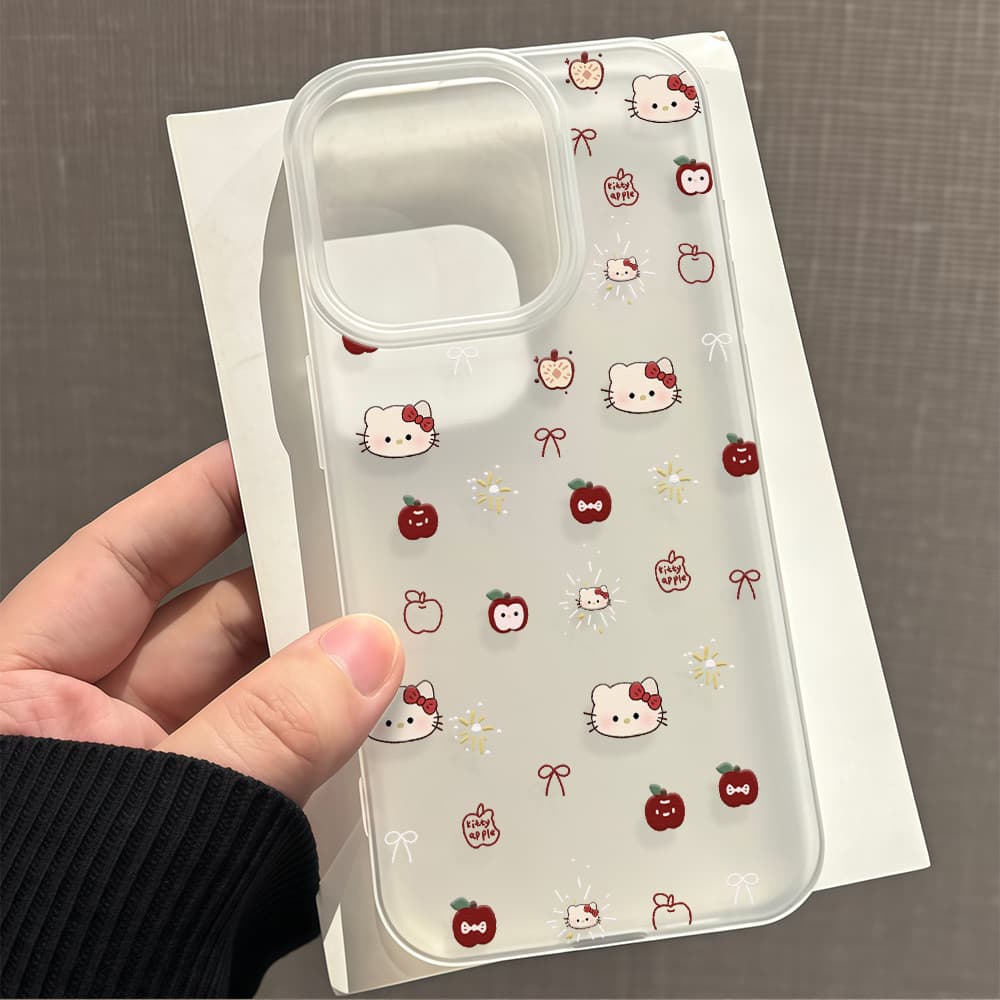 จัดส่งในพื้นที่ เคสมีน้ำค้างแข็งTPU รู้สึกดี มีสีสัน For IPhone16 15 14 13 11 7 8 plus Pro Promax X XR XSMAX DKMS216 รูปที่ 7