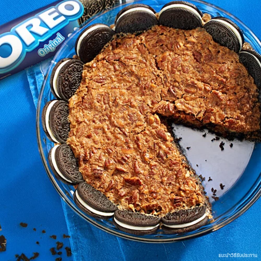 Oreo Chocolate โอรีโอ คุกกี้แซนวิชสอดไส้ครีม รสช็อกโกแลต 61.25g รูปที่ 5